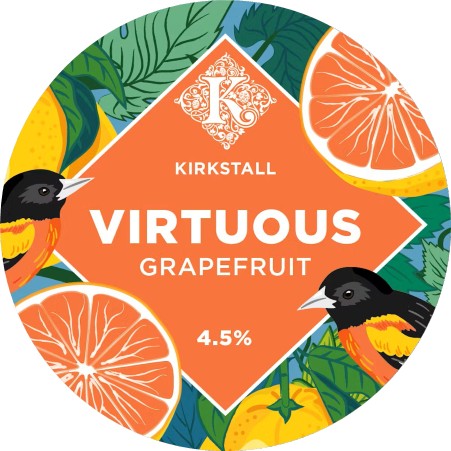 Kirkstall Virtuous Grapefruit 4.5% (KEG)